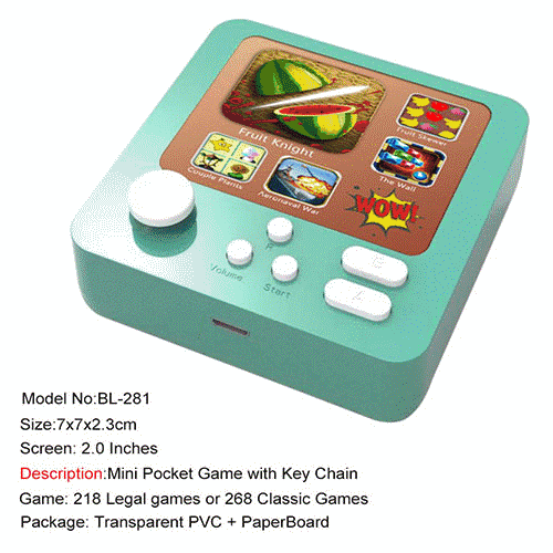 BL-281 8Bit 2.0" Portable Game